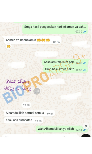 Testimoni BioProargi pengguna 1