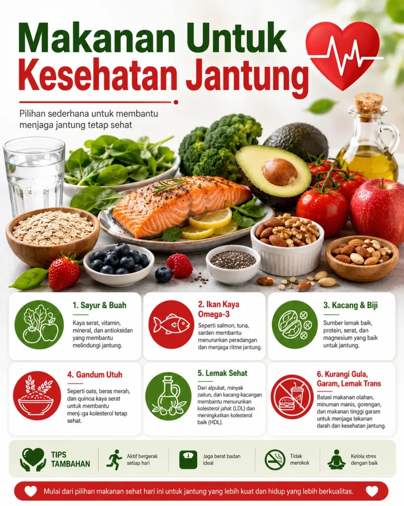 Makanan Untuk Kesehatan Jantung