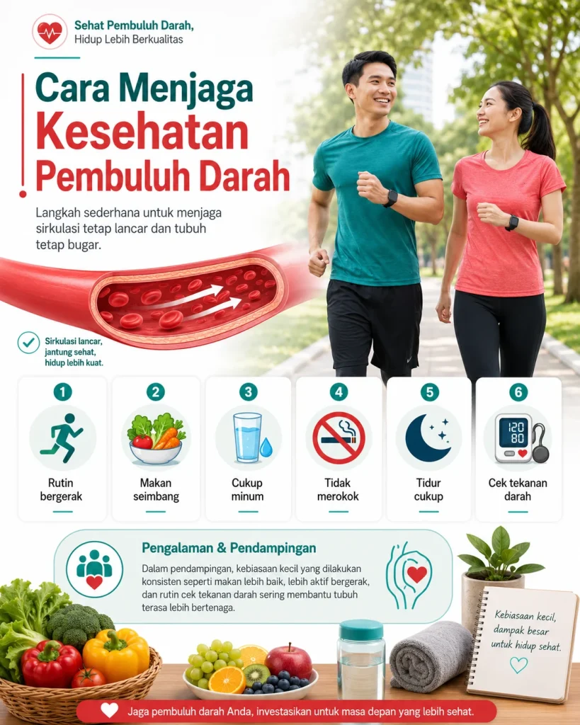 cara menjaga kesehatan pembuluh darah