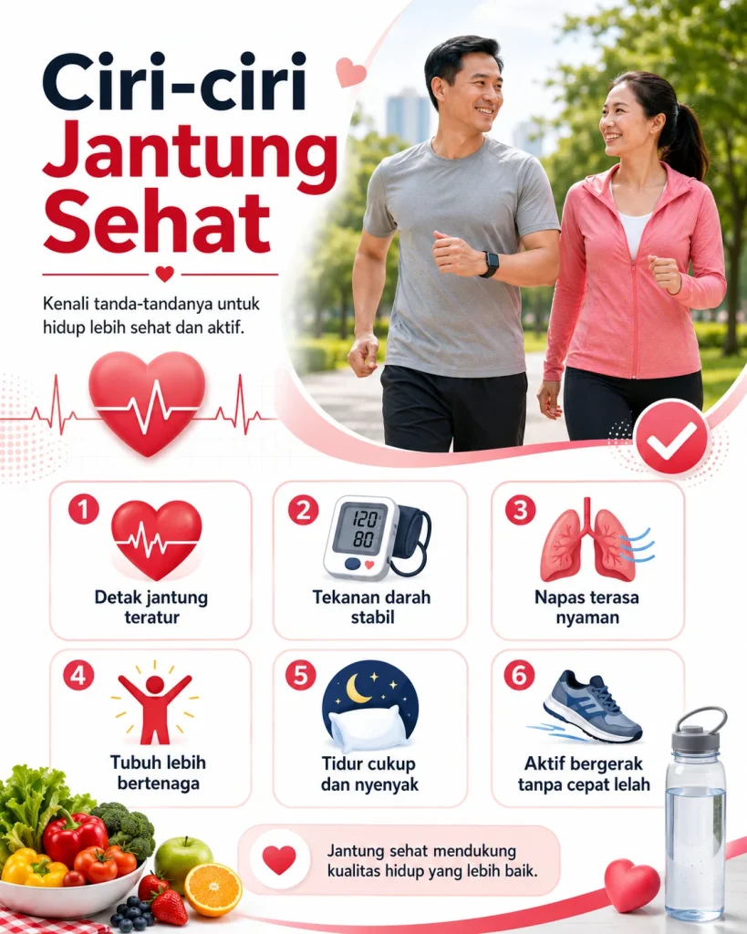 ciri ciri jantung sehat